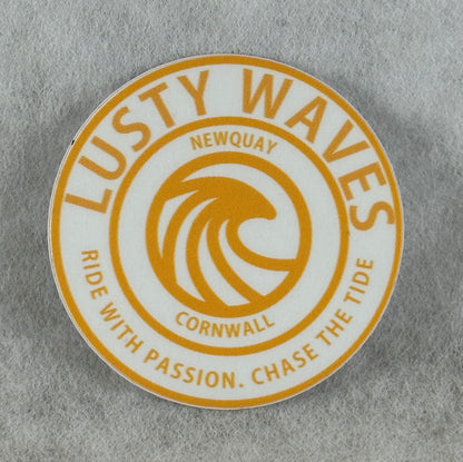 Lusty aves logo sticker
